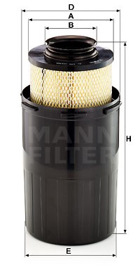 Air Filter MANN-FILTER C15200