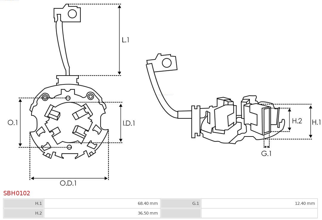 Starter Lid, carburettor AS-PL SBH0102 3
