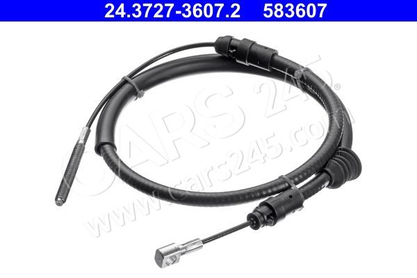 Cable Pull, parking brake ATE 24.3727-3607.2 3