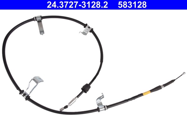 Cable Pull, parking brake ATE 24.3727-3128.2 2