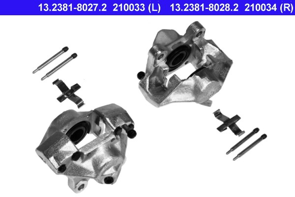 Brake Caliper ATE 13.2381-8027.2