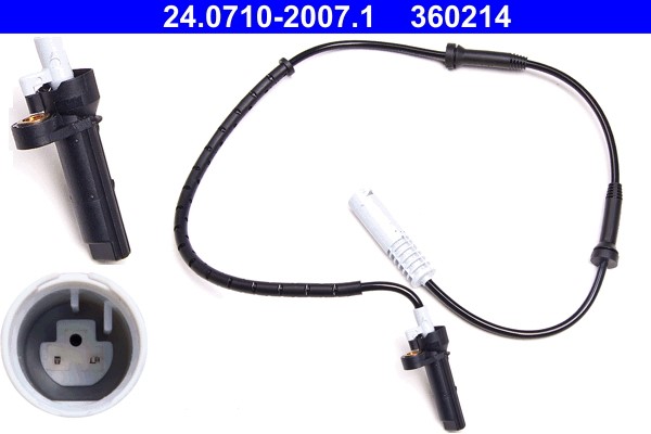 Sensor, wheel speed ATE 24.0710-2007.1