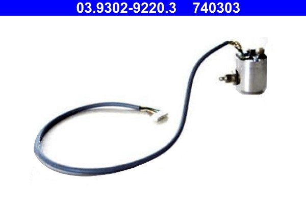 Pressure Regulator, filling/bleeding unit (brake hydraulics) ATE 03.9302-9220.3