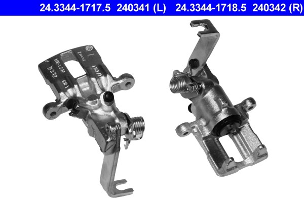Brake Caliper ATE 24.3344-1717.5