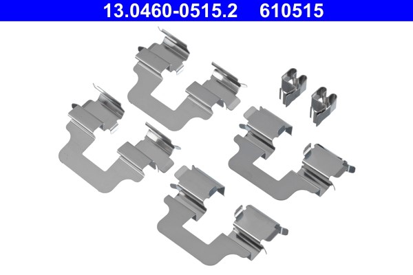 Accessory Kit, disc brake pad ATE 13.0460-0515.2 2
