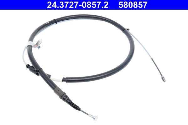 Cable Pull, parking brake ATE 24.3727-0857.2 2