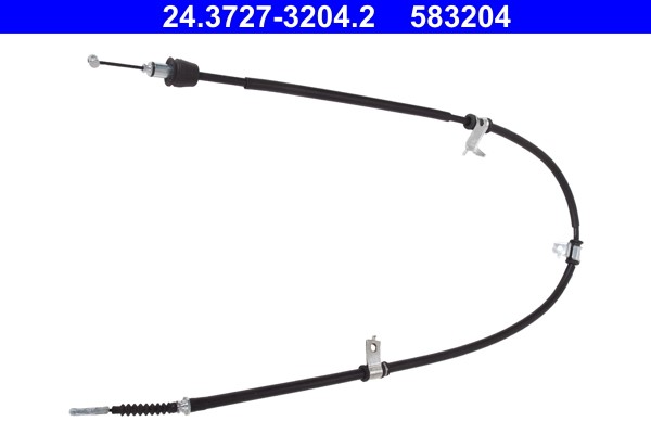 Cable Pull, parking brake ATE 24.3727-3204.2 2