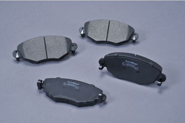Brake Pad Set, disc brake AUTOMEGA 120008310 4