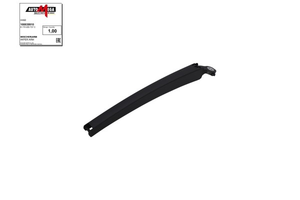Wiper Arm, window cleaning AUTOMEGA 100039910
