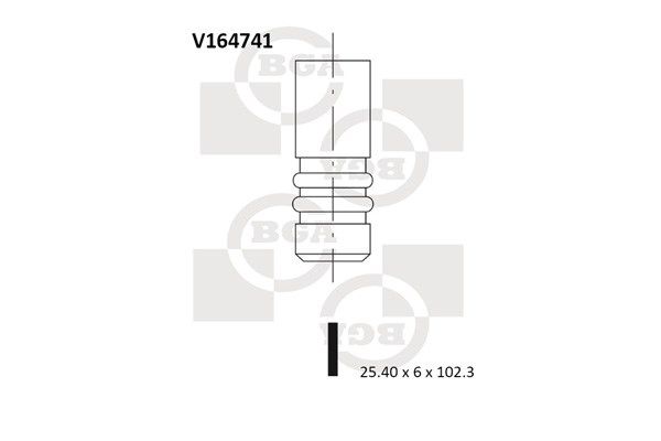 Exhaust Valve BGA V164741