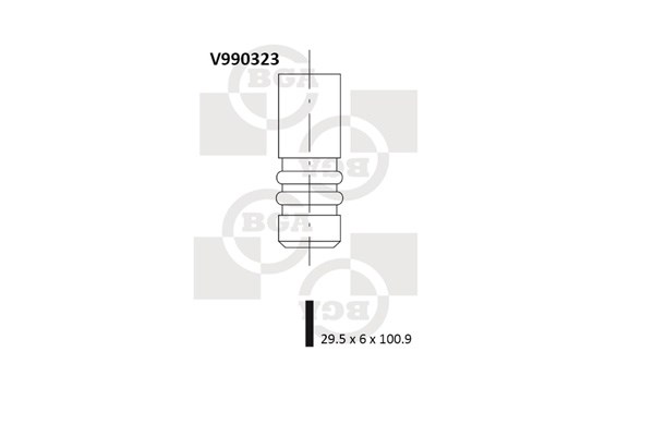 Intake Valve BGA V990323