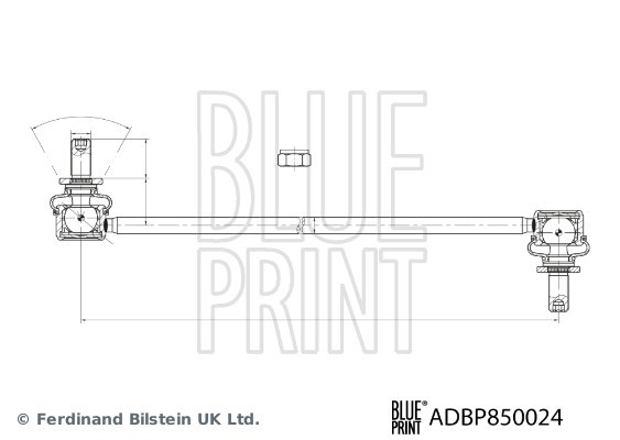 Link/Coupling Rod, stabiliser bar BLUE PRINT ADBP850024