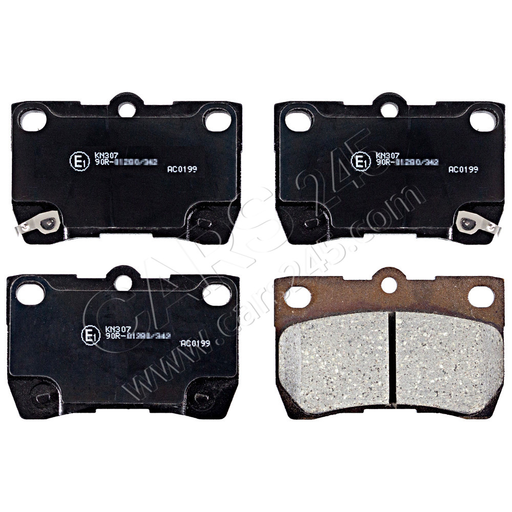 Brake Pad Set, disc brake BLUE PRINT ADT342156