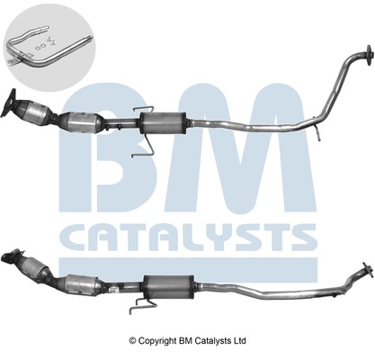 Catalytic Converter BM CATALYSTS BM91975H