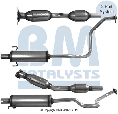 Catalytic Converter BM CATALYSTS BM91617H