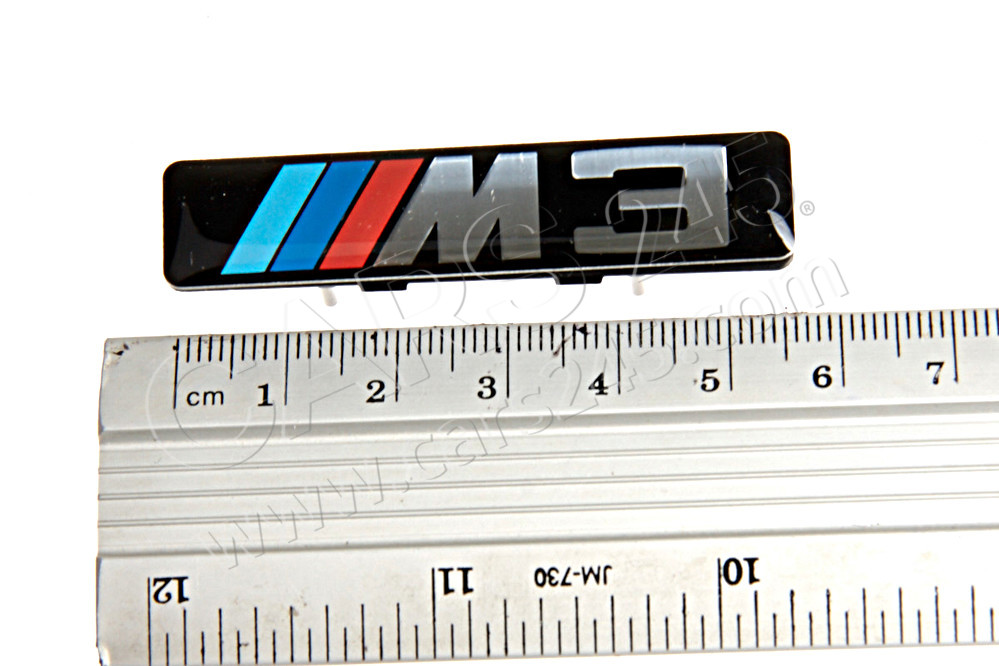 Emblem with supporting plate BMW 72127900605