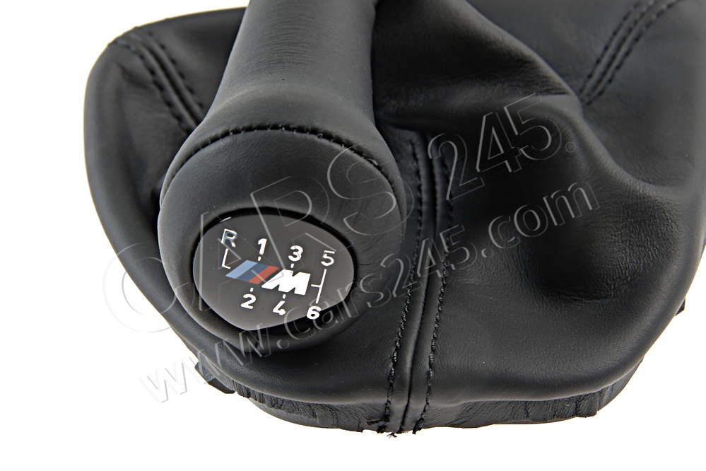 Leath. gearlever knob w/gaiter/6-speed BMW 25112283050 4