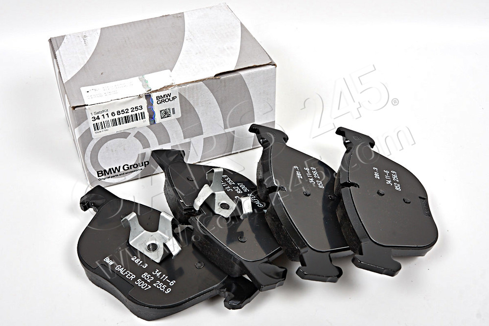 Repair kit, brake pads asbestos-free BMW 34116852253