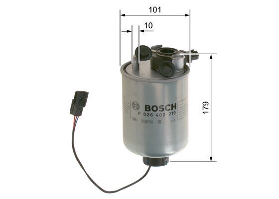 Fuel Filter BOSCH F026402219 5