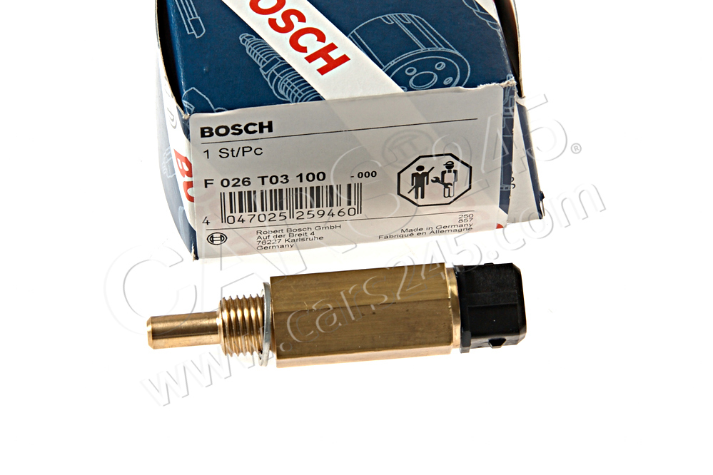 Temperature Switch, cold start system BOSCH F026T03100 4
