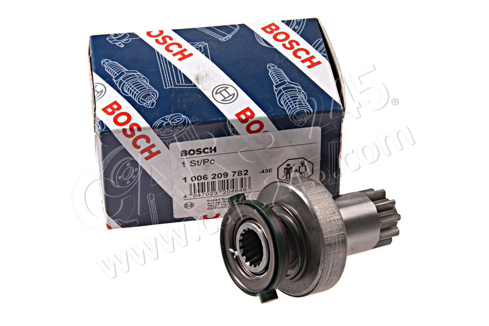Freewheel Gear, starter BOSCH 1006209782