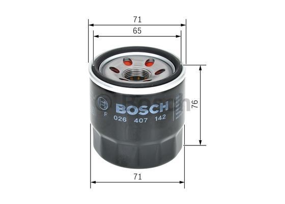 Oil Filter BOSCH F026407142 5