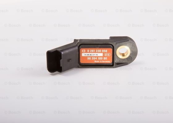 Sensor, intake manifold pressure BOSCH 0261230058