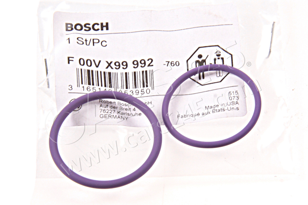 Seal Kit, injector nozzle BOSCH F00VX99992 3