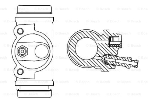 Wheel Brake Cylinder BOSCH F026002367 5