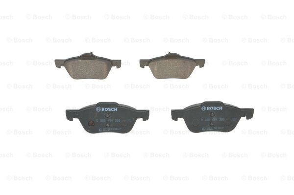 Brake Pad Set, disc brake BOSCH 0986494396 3