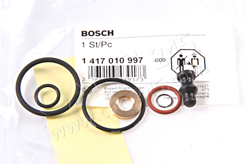 Seal Kit, injector nozzle BOSCH 1417010997 3