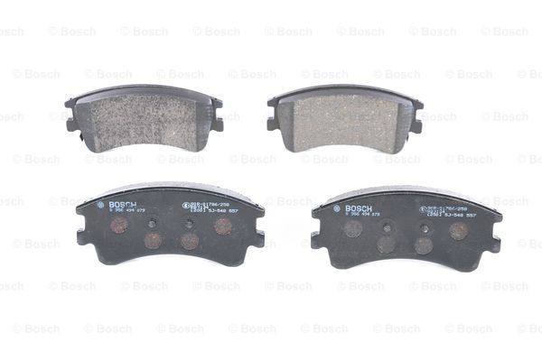 Brake Pad Set, disc brake BOSCH 0986494079 3