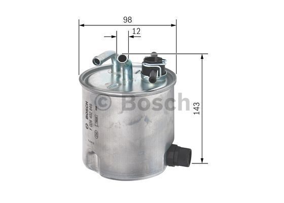 Fuel Filter BOSCH F026402849 6