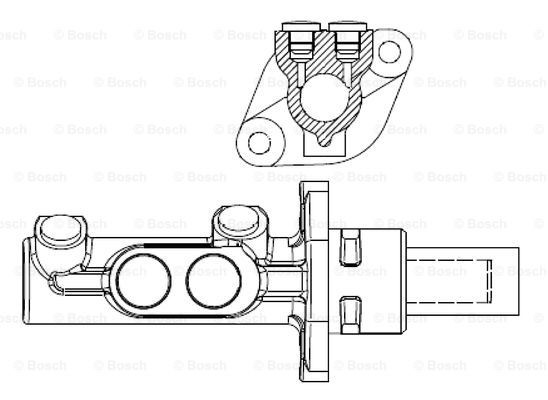 Brake Master Cylinder BOSCH F026003943 5