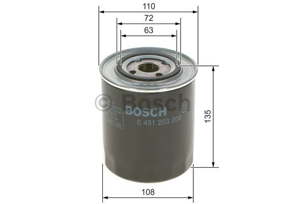 Oil Filter BOSCH 0451203206 5