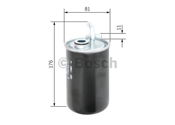 Fuel Filter BOSCH F026402827 5