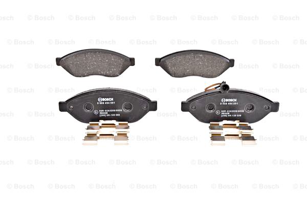 Brake Pad Set, disc brake BOSCH 0986494591