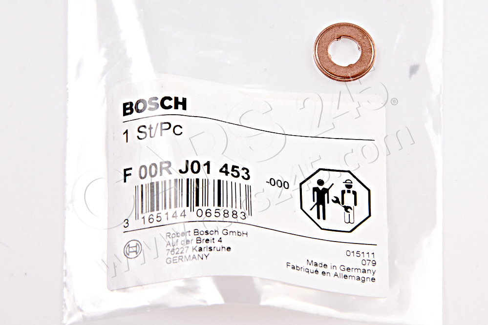 Seal Ring, injector shaft BOSCH F00RJ01453 3