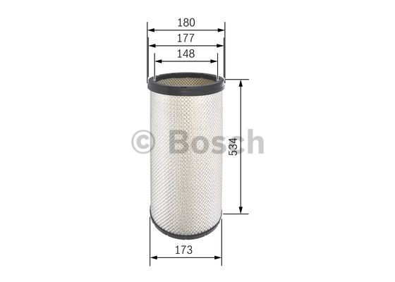 Secondary Air Filter BOSCH F026400278 5