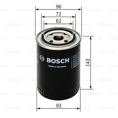 Oil Filter BOSCH F026407083 5