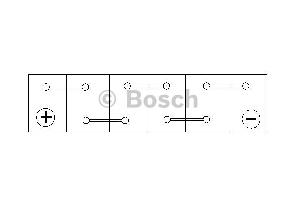 Starter Battery BOSCH F026T02312 6