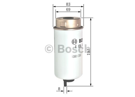 Fuel Filter BOSCH F026402121 5