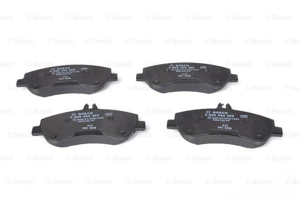 Brake Pad Set, disc brake BOSCH 0986494302 6