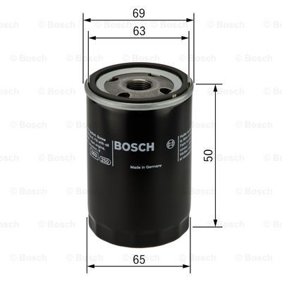 Oil Filter BOSCH F026407089 5