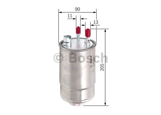 Fuel Filter BOSCH F026402054 5