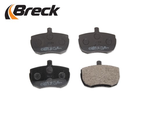 Brake Pad Set, disc brake BRECK 203590070100 3