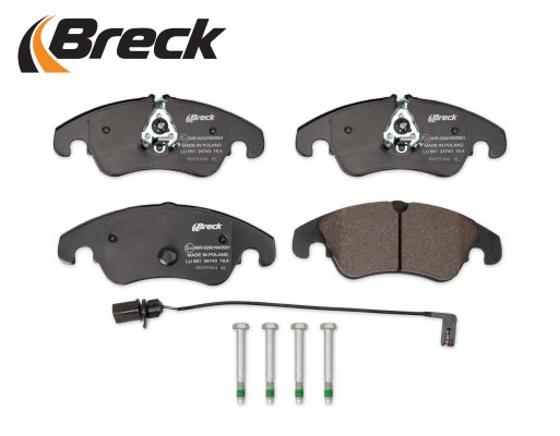 Brake Pad Set, disc brake BRECK 247430055100 3