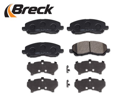 Brake Pad Set, disc brake BRECK 235840070100 3