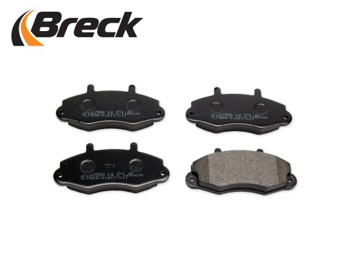 Brake Pad Set, disc brake BRECK 214700070100 3