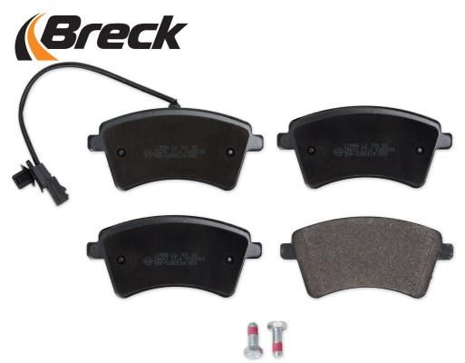 Brake Pad Set, disc brake BRECK 246930070110 3